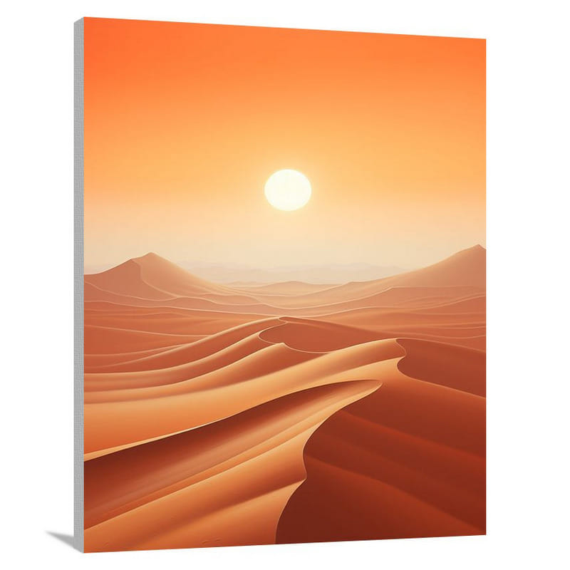 Desert Sunset - Canvas Print