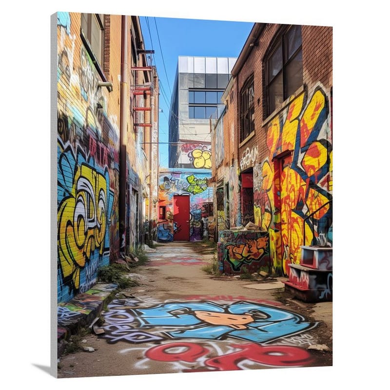 Detroit Resilience - Pop Art - Canvas Print