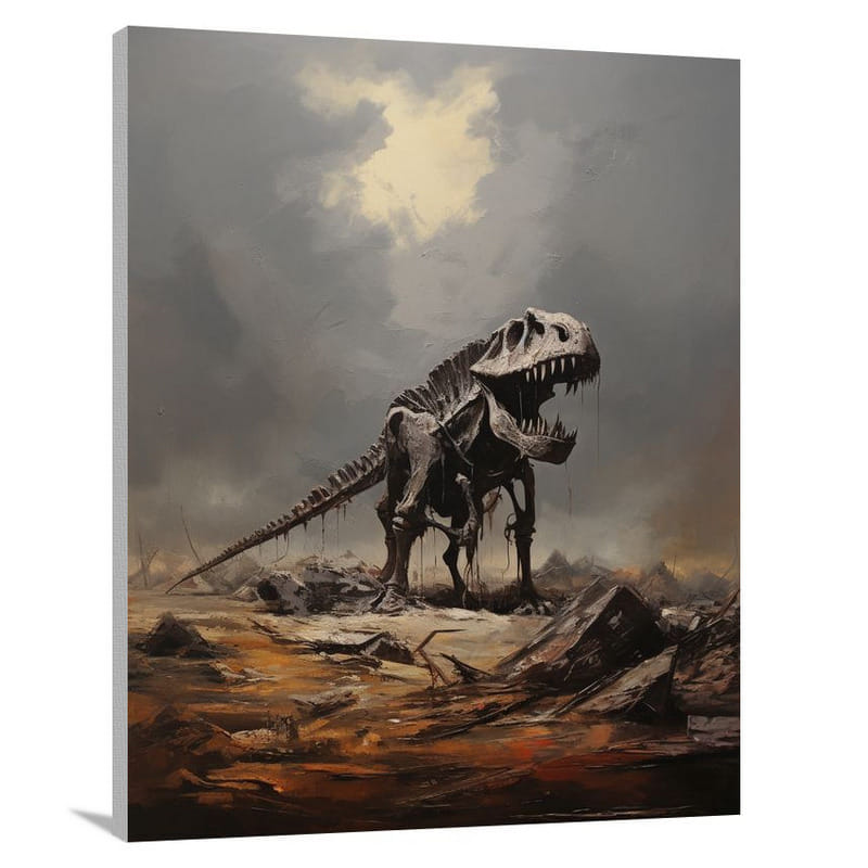 Dinosaur's Echo - Canvas Print