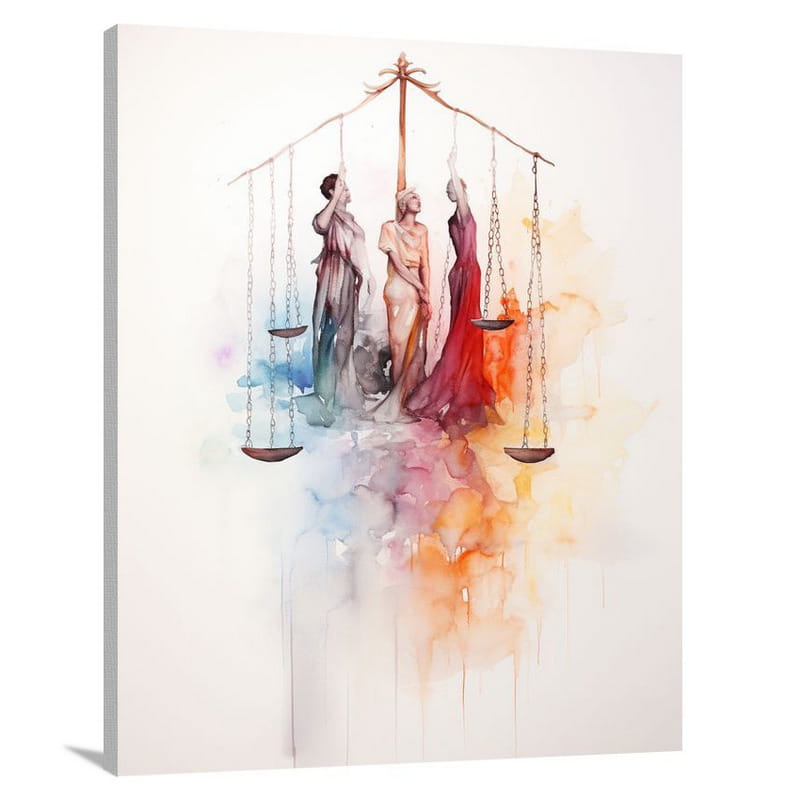 Diversity in Balance - Canvas Print