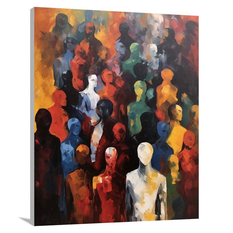 Diversity Unleashed - Impressionist - Canvas Print