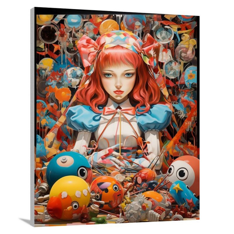 Doll's Playtime - Canvas Print