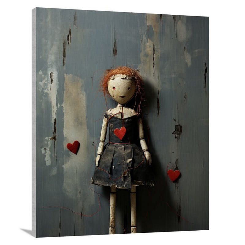 Doll's Reminiscence - Canvas Print