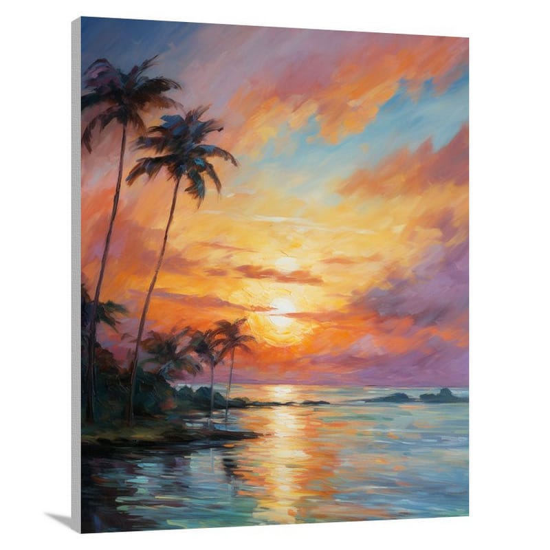Dominican Sunset - Canvas Print