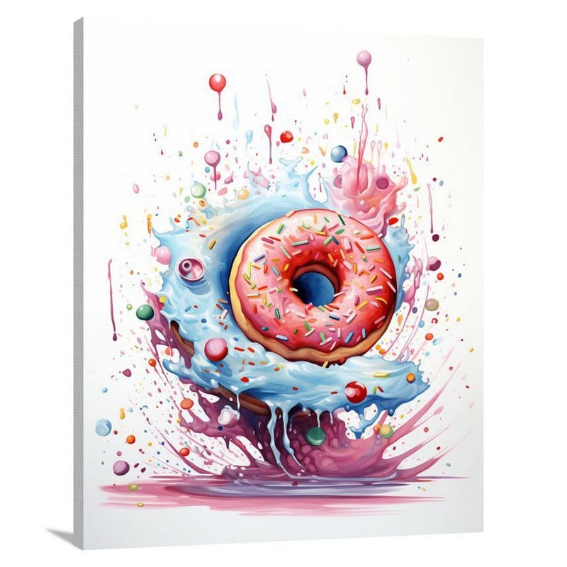 Donut Dreamscape - Canvas Print
