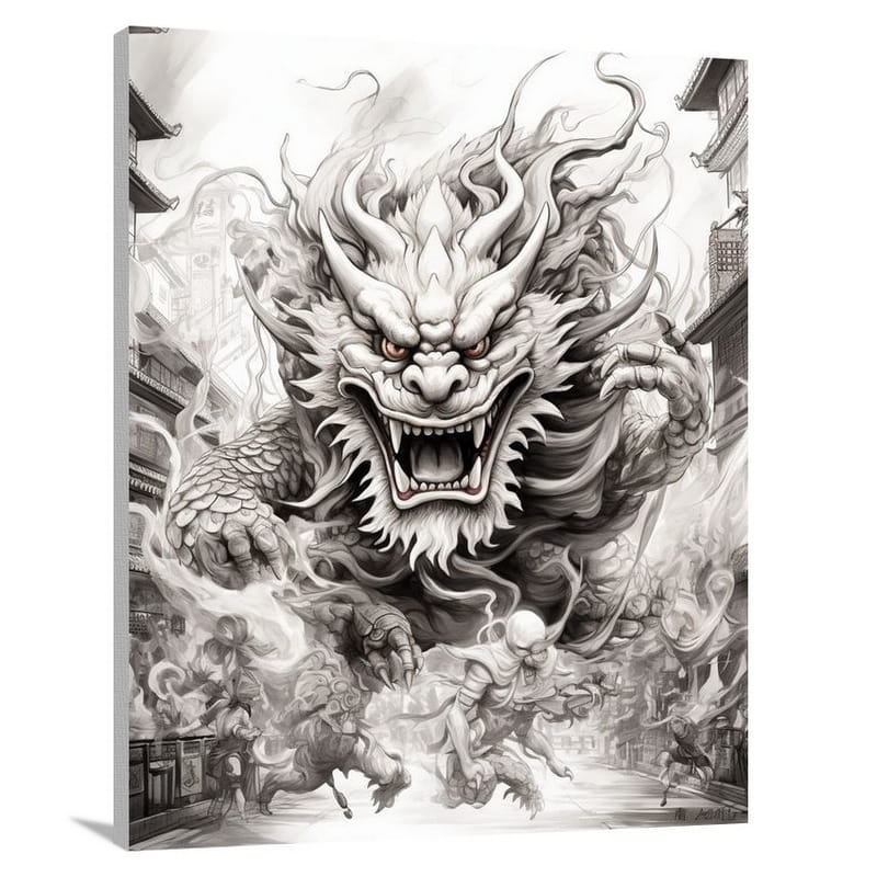 Dragon's Dance - Canvas Print