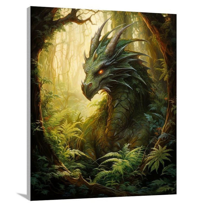 Dragon's Enchantment - Canvas Print