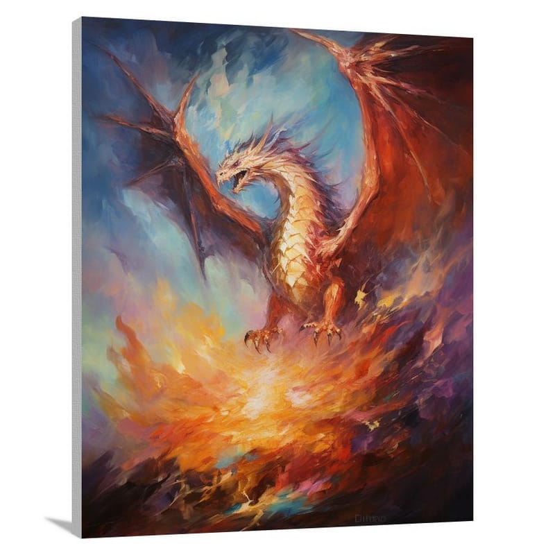 Dragon's Flight - Canvas Print