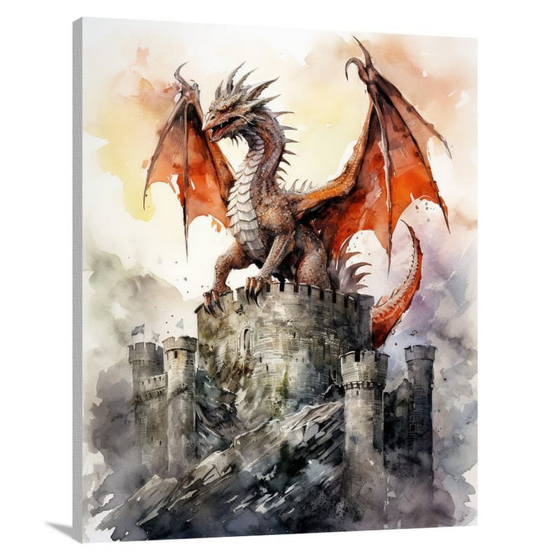 Dragon's Reign - Canvas Print