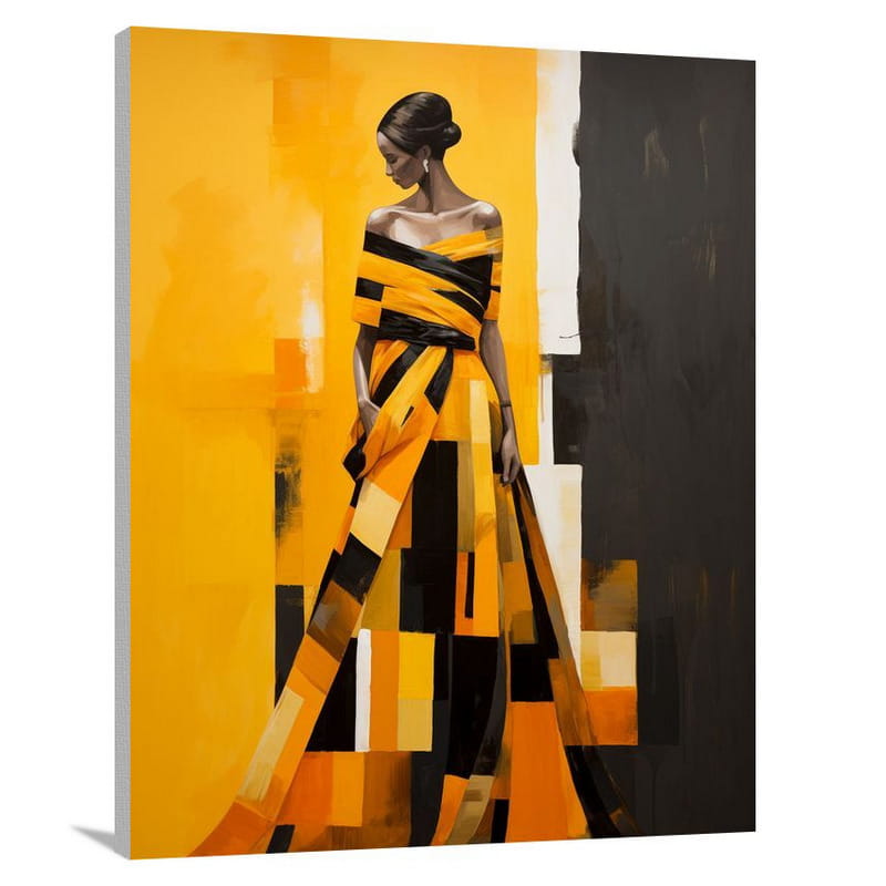 Dress Fusion - Minimalist - Canvas Print