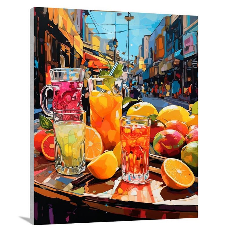 Drink Delight - Canvas Print