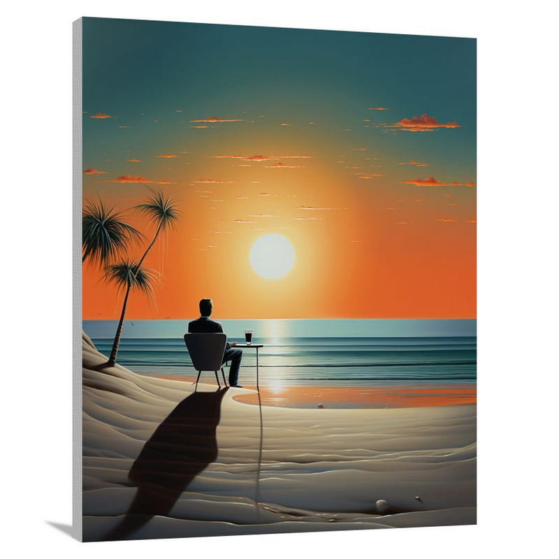 Drink in Solitude - Canvas Print