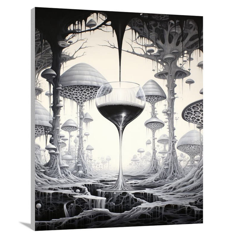 Drink in the Enchanted Forest - Canvas Print