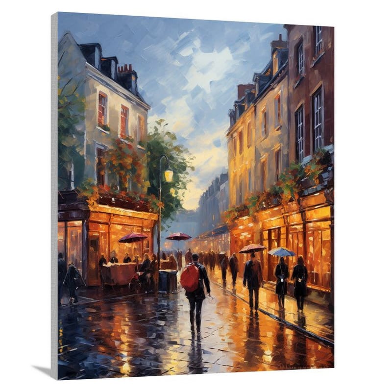 Dublin's Melodic Rain - Locations - Canvas Print