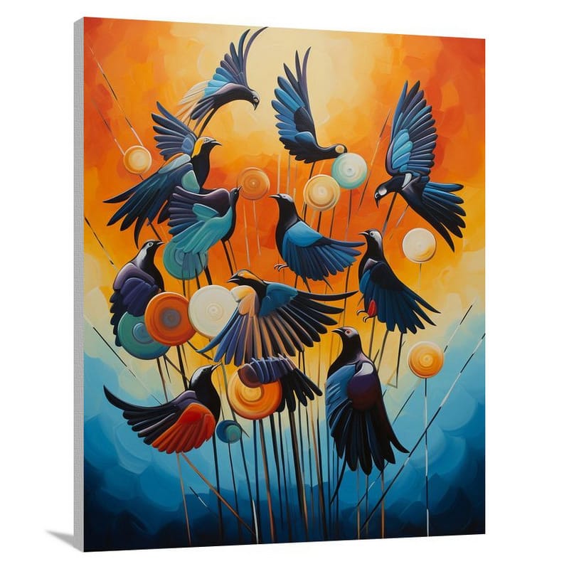 Eagle's Flight - Contemporary Art - Canvas Print