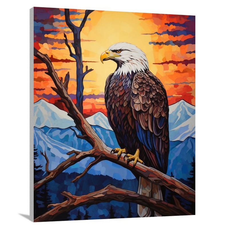 Eagle's Solitude - Canvas Print