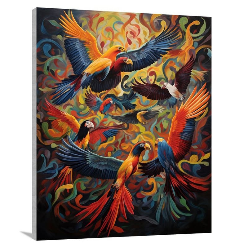 Eagle's Symphony - Canvas Print