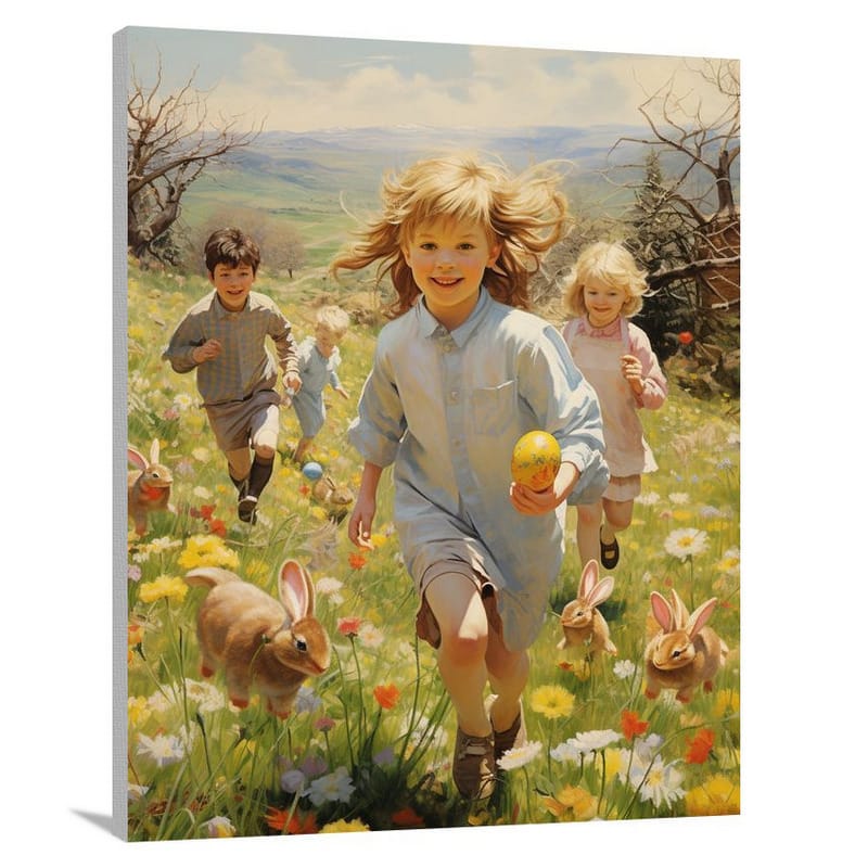 Easter Joy - Contemporary Art - Canvas Print