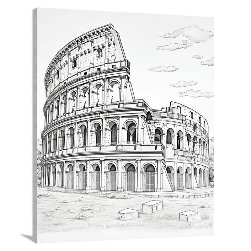 Echoes of Rome - Canvas Print
