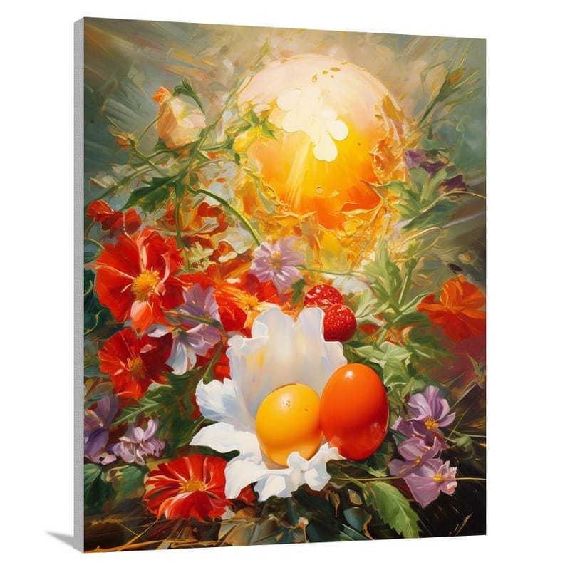 Eggstravagant Harvest - Canvas Print