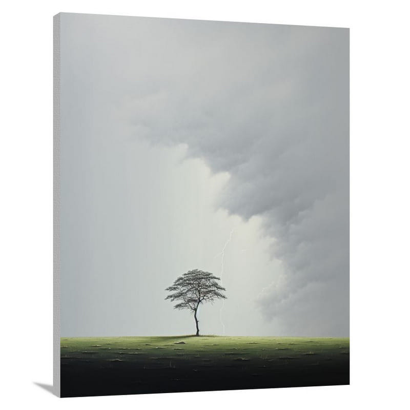 Electric Serenity - Canvas Print