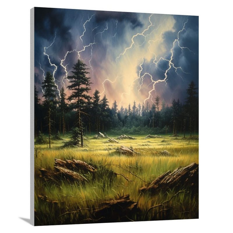 Electric Symphony - Contemporary Art - Canvas Print