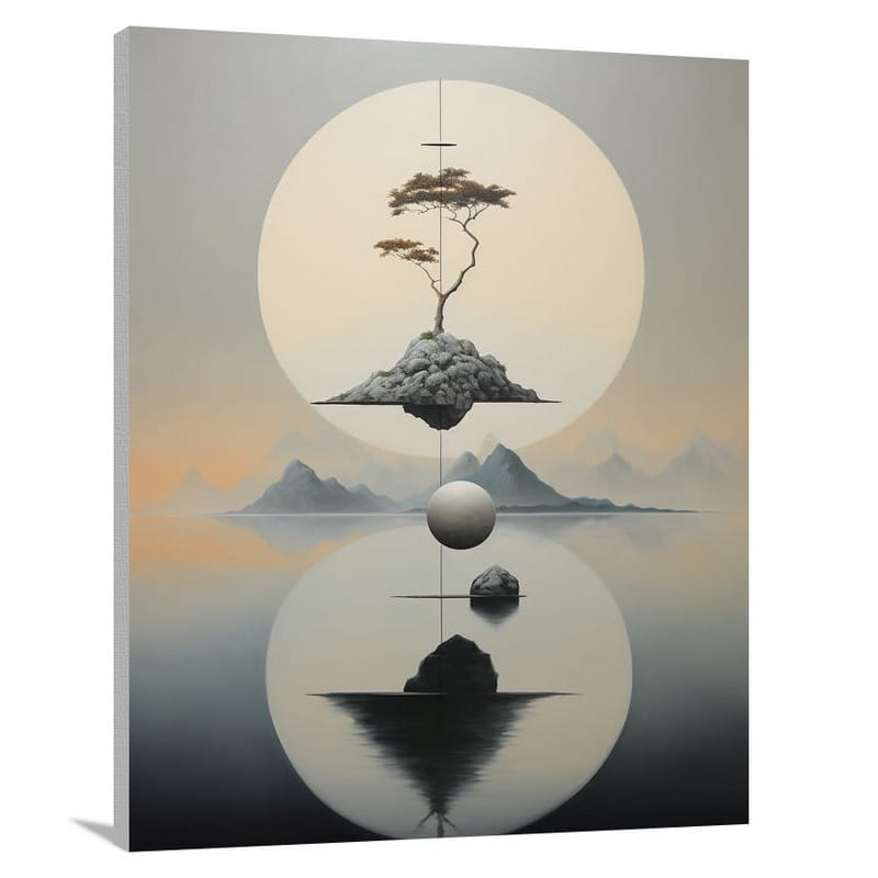 Emotional Balance - Minimalist - Canvas Print