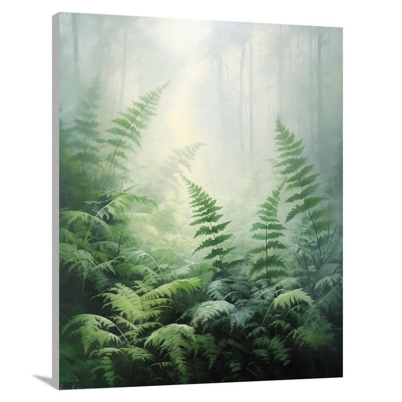 Enchanted Ferns - Canvas Print