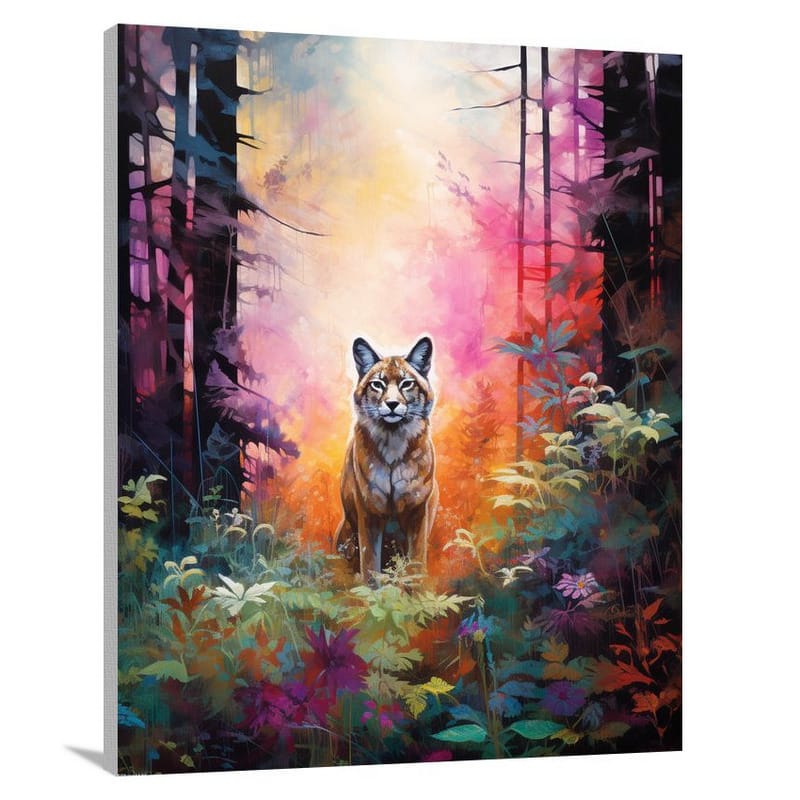 EnchantedLynx - Contemporary Art - Canvas Print