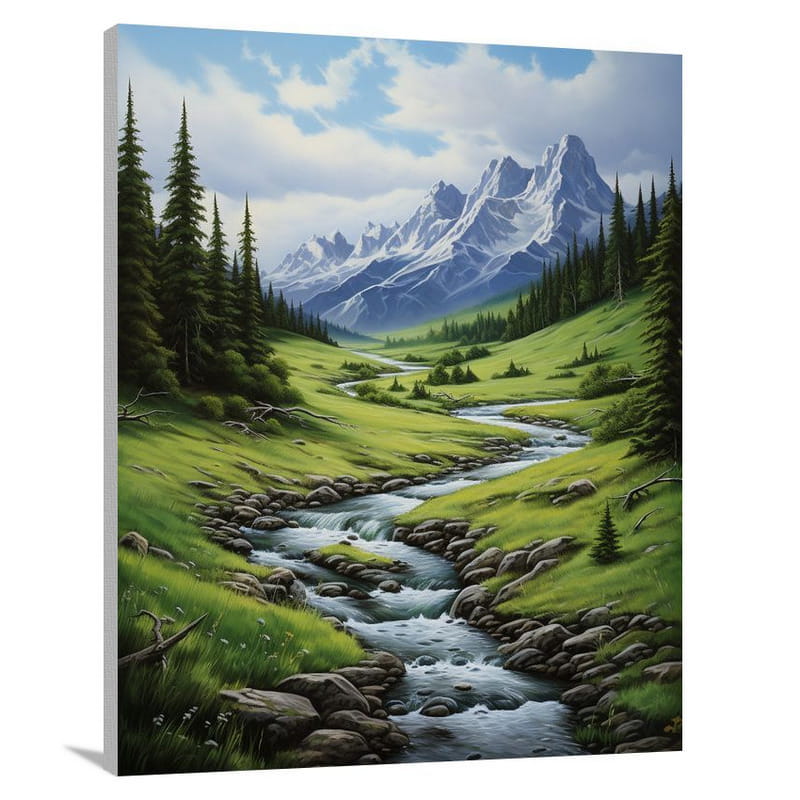 Enchanting Montana - Contemporary Art - Canvas Print