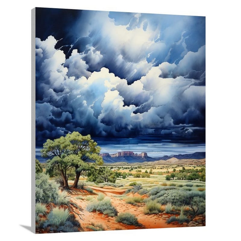 Enchanting Storm over New Mexico - Canvas Print