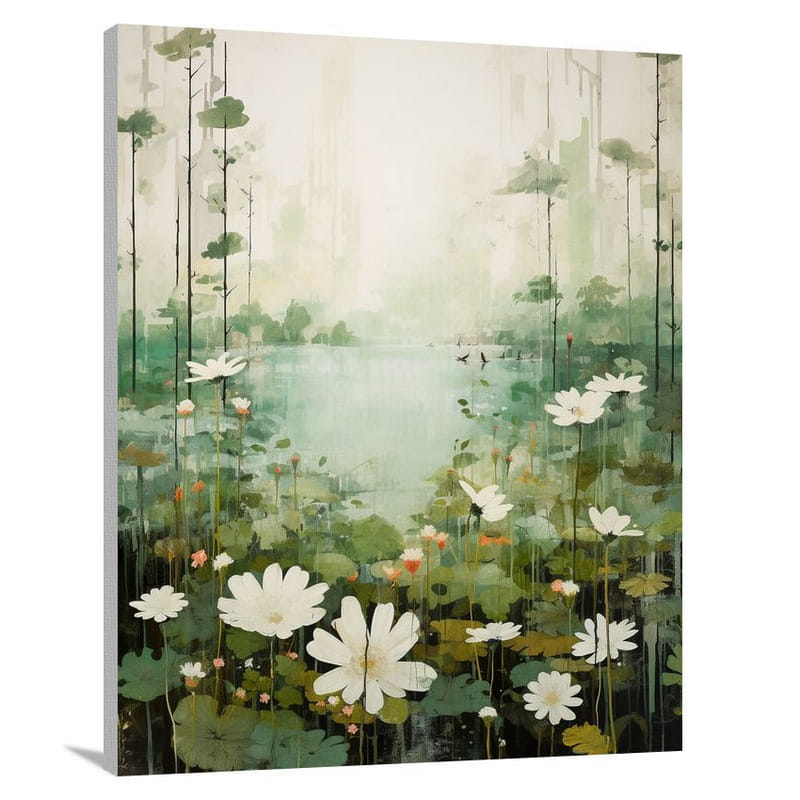 Enchanting Swamp Symphony - Canvas Print