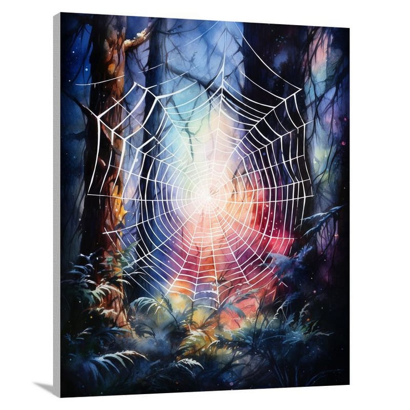 Enchanting Web of Night - Canvas Print