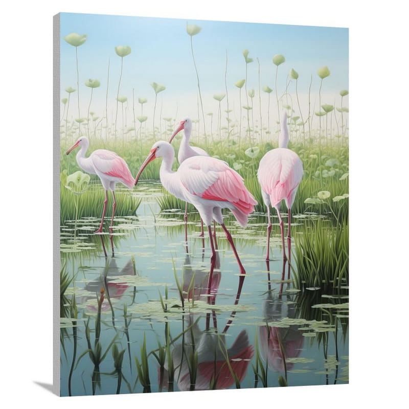 Enchanting Wetlands - Contemporary Art - Canvas Print
