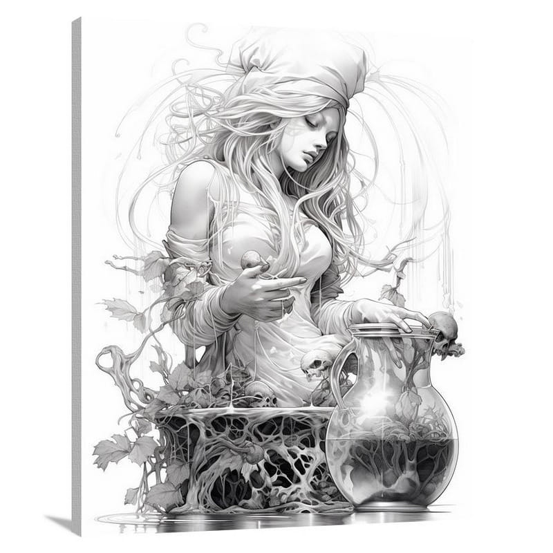 Enchantress: Witch of Dreams - Canvas Print