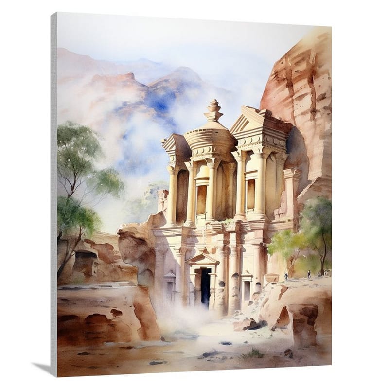 Enigmatic Jordan - Canvas Print