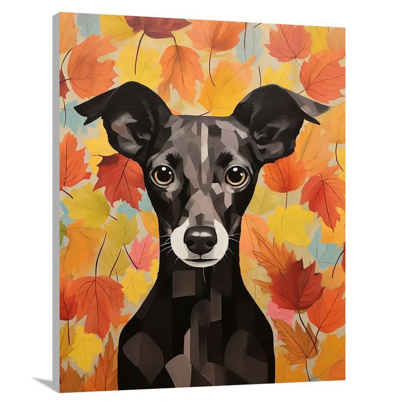 Eternal Bond: Italian Greyhound - Canvas Print