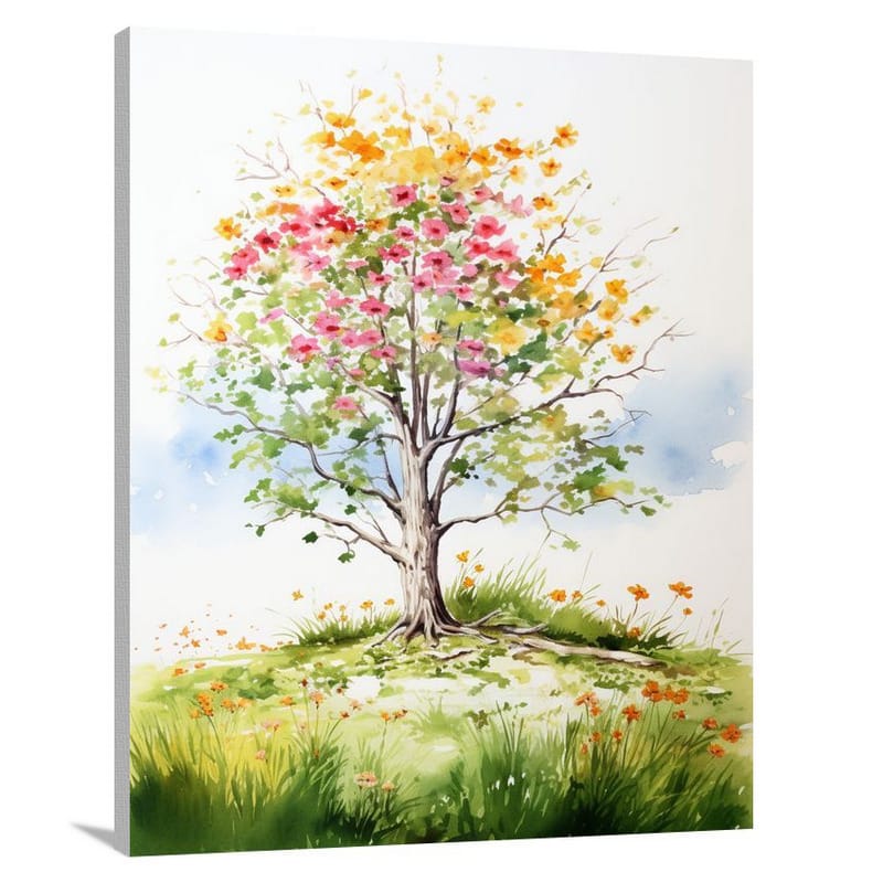 Eternal Bonds: Friendship Blooms - Canvas Print