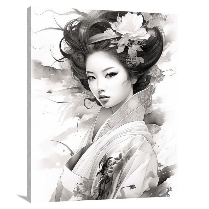 Ethereal Blossoms - Canvas Print