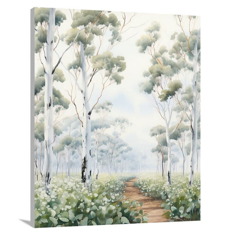 Eucalyptus Path - Canvas Print