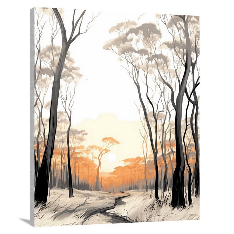 Eucalyptus Pathway - Canvas Print