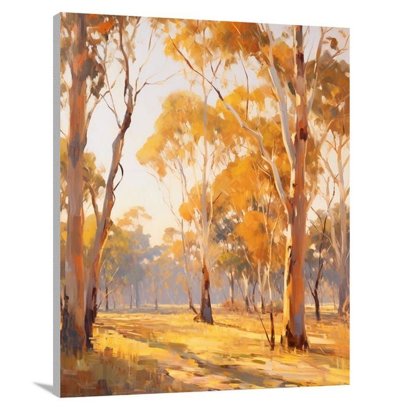 Eucalyptus Serenity - Impressionist - Canvas Print