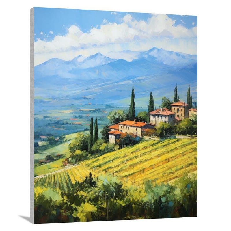 Europe, Europe: A Tapestry of Splendor - Impressionist - Canvas Print