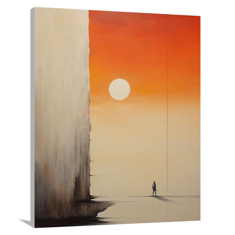 Exploration Unveiled - Minimalist - Canvas Print