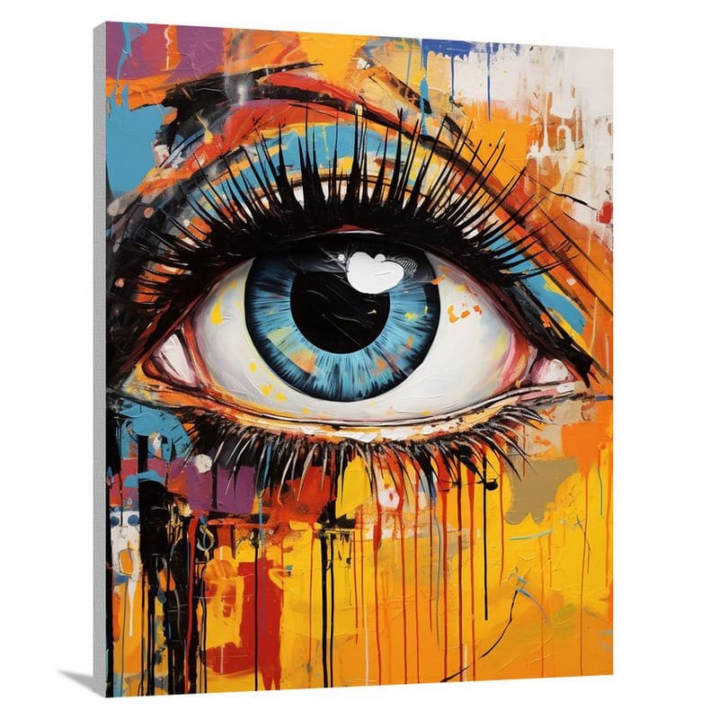 Eye of the People - Pop Art - Canvas Print