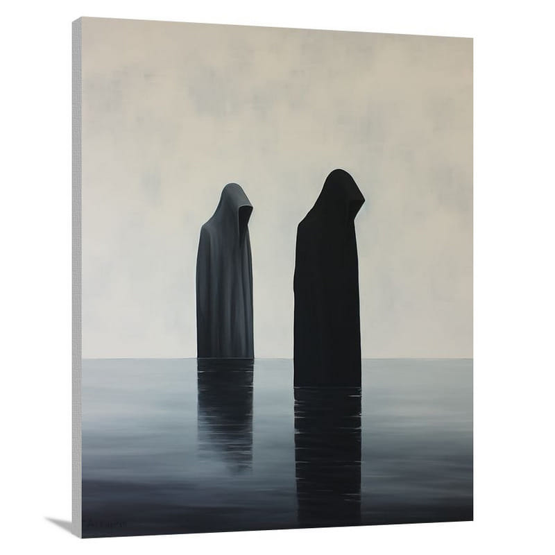 Faceless Reflections - Canvas Print
