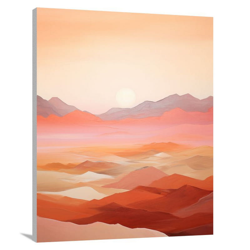 Faith's Sunrise - Minimalist - Canvas Print