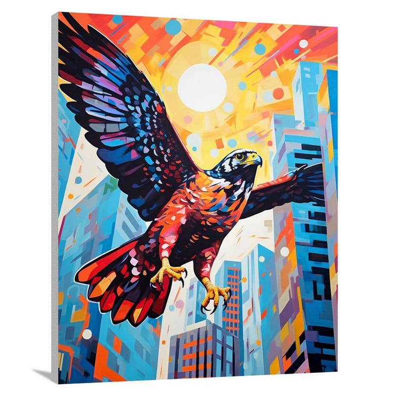 Falcon - Pop Art - Pop Art - Canvas Print