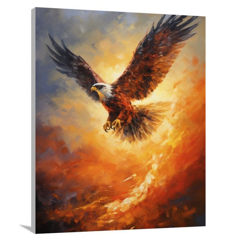 Falcon's Flight - Canvas Print