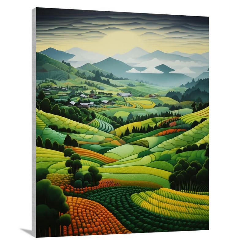 Farm Harmony - Canvas Print